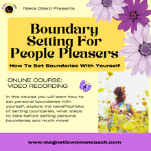 Load image into Gallery viewer, Boundaries For People Pleasers: 3 Course Bundle Option!