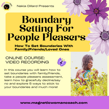 Load image into Gallery viewer, Boundaries For People Pleasers: 3 Course Bundle Option!