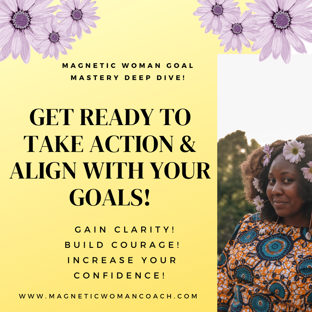 Magnetic Woman Goal Mastery Deep Dive Private Coaching(90mins)